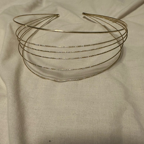Gold Double Strand Headband - Picture 8 of 8